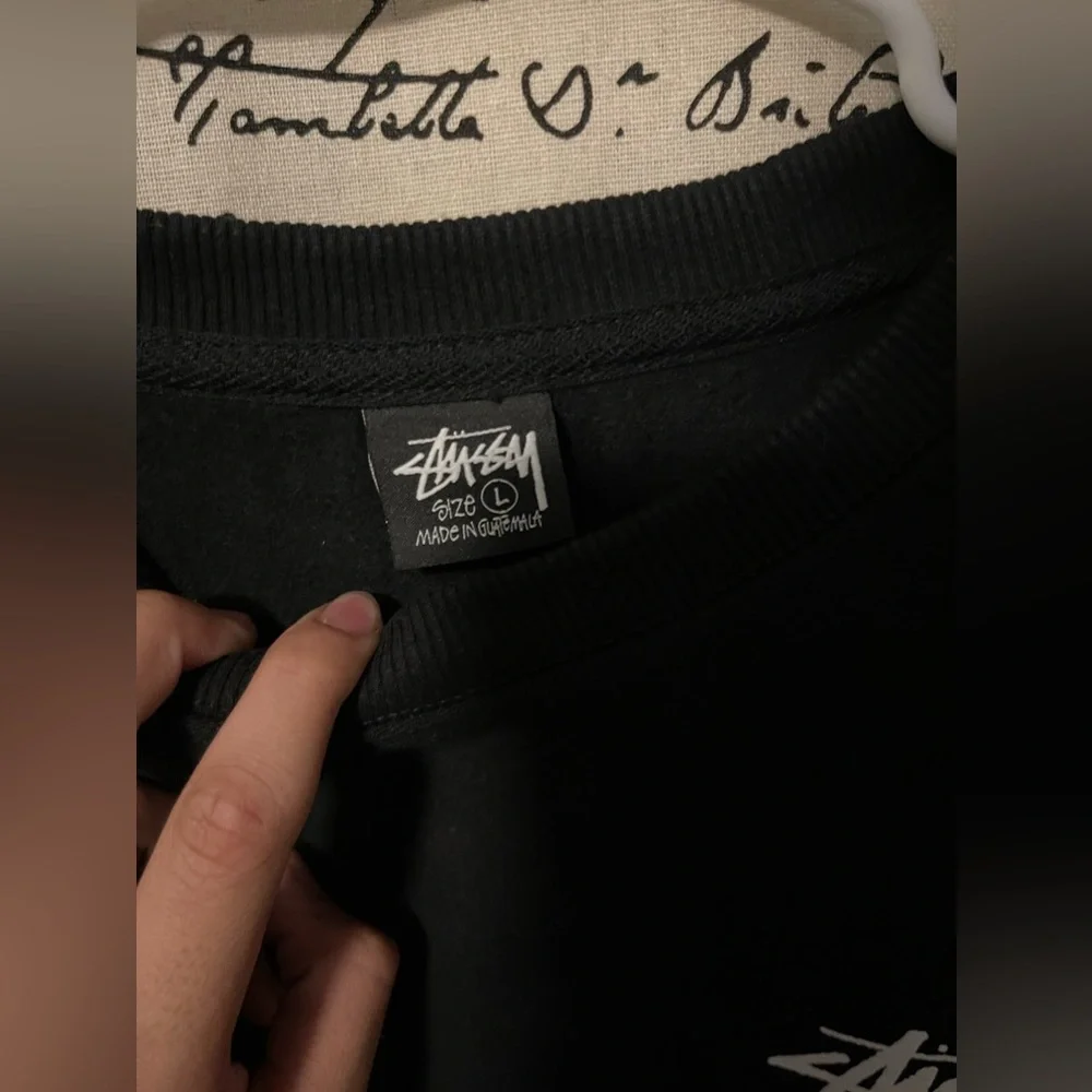 Black Stussy New york crewneck - Picture 2 of 3